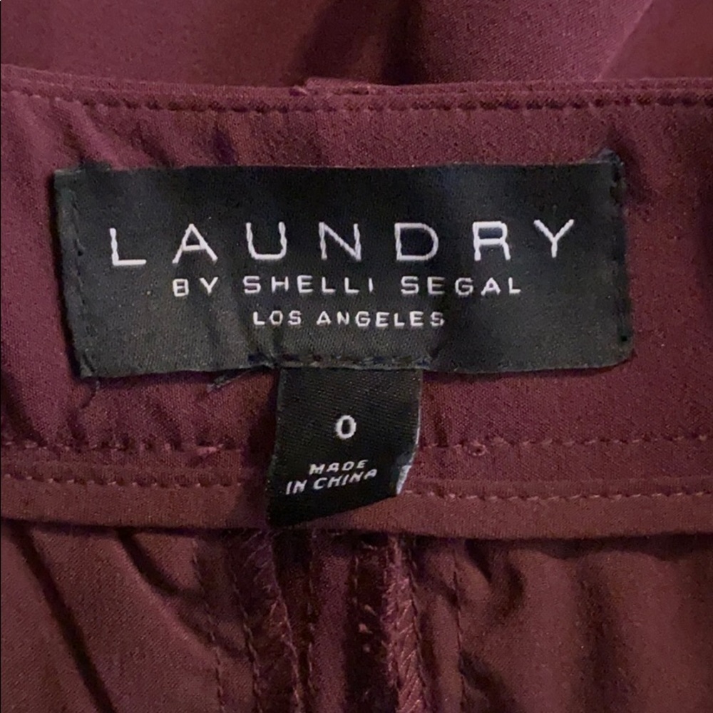 Laundry By Shelli Segal Side Stripe Trousers - Picture 4 of 5